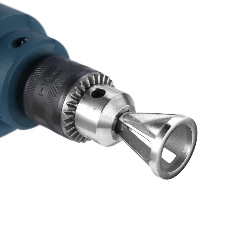 Bandenreparatie ontbraamgereedschap roestvrij staal externe afschuining gereedschap boor verwijder braam zilver motorfiets auto reparatie gereedschap