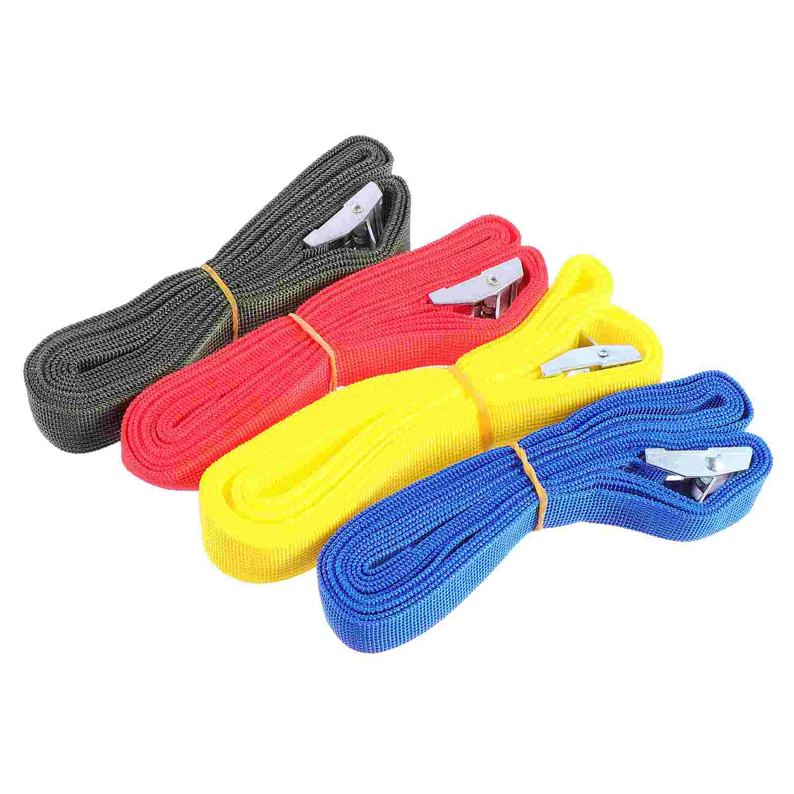 Trunk Bundling Belt Auto Luggage Ratchet Straps Vehicle Buckle Lashing