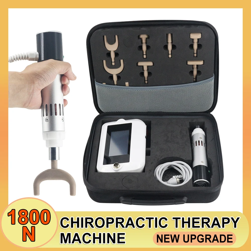 1800N Electric Chiropractic Correction Gun Relieve Muscle Tension Chiropractic Adjusting Tools Massage Spine Health Care