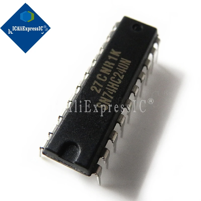 

10pcs/lot 74HC240 SN74HC240N DIP-20 inverter / buffer chip new original In Stock