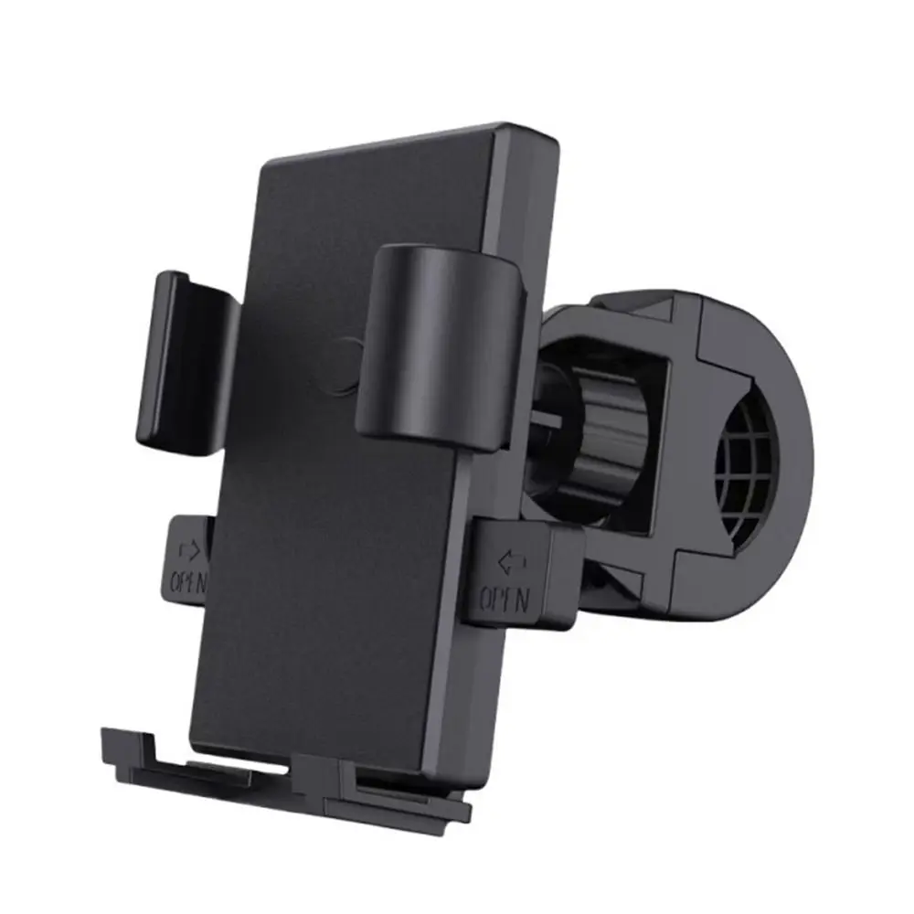 Baby Stroller Cell Phone Holder 360° Rotate Baby Pram Smartphone Bracket Shockproof Adjustable Lazy Phone Holder