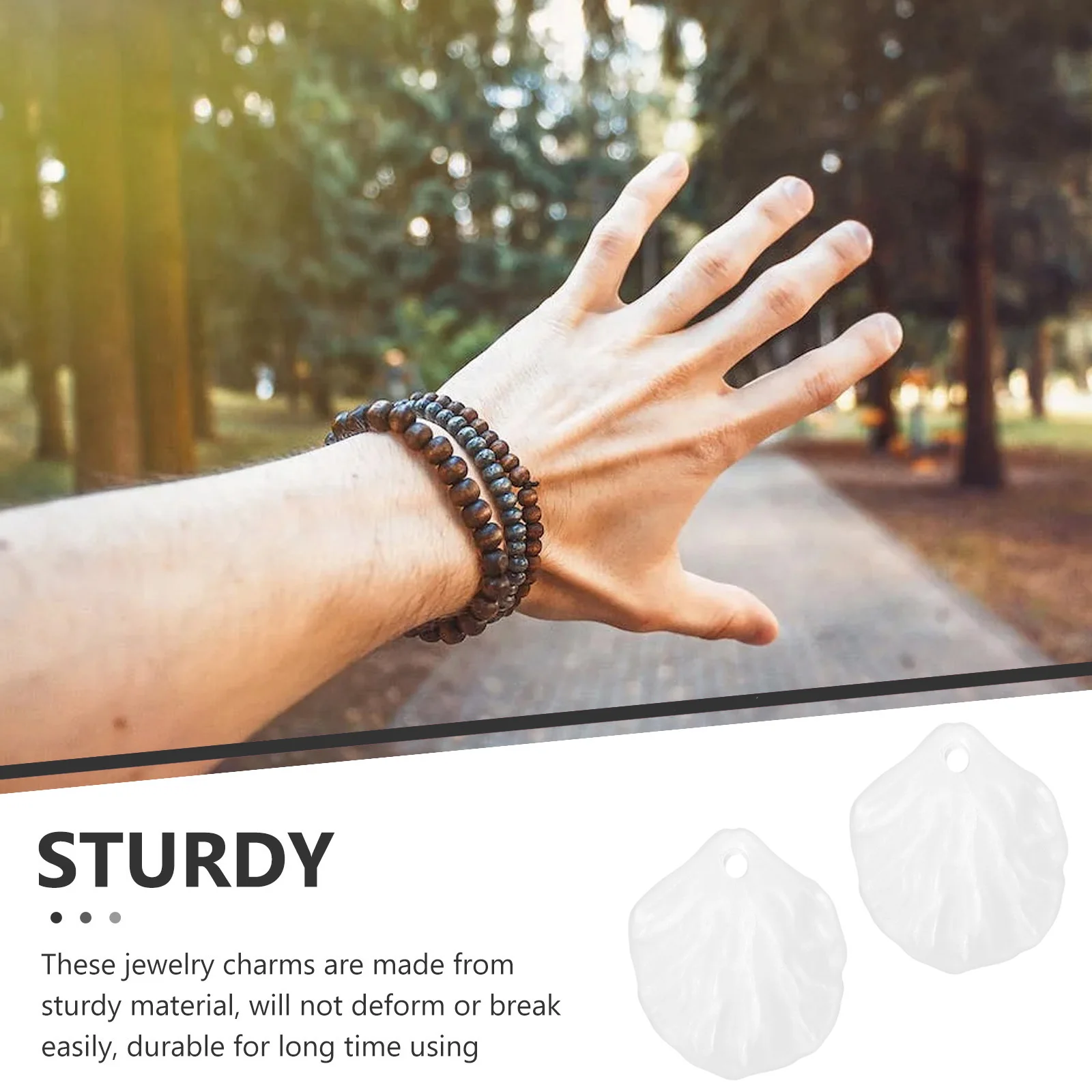 100pcs Acrylic Flower Cabochon Settings Charms For Jewelry Making Diy Craft Supplies Pendant Decorations Necklace Bracelet