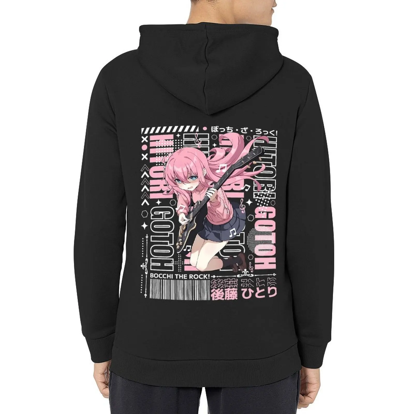 

bocchi the rock Hoodie men's clothes korean clothes japanese style autumn men's hoodies