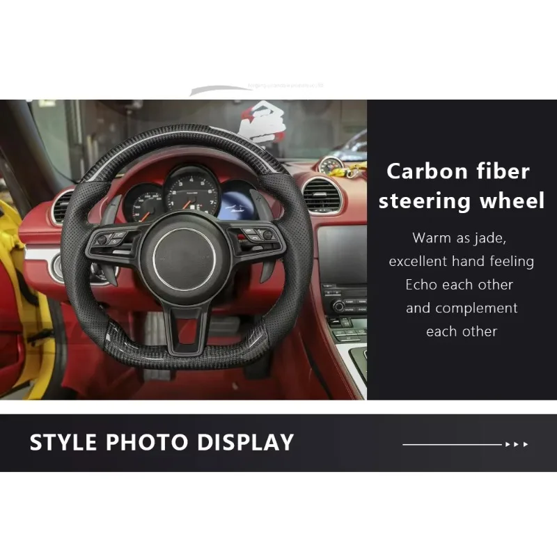 عرض ساخن لعام 2025 مناسب لباناميرا كايين ماكان 718 911 كايمان 918 تايكان بوكستر كارينا 911.2 981 987 957 ألياف الكربون Ste