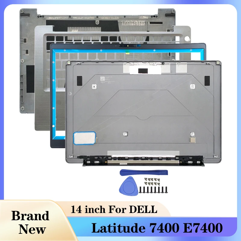 Для DELL Latitude 7400 E7400 0W4WDW 0V9PFX 0V7RY8 новый ЖК-дисплей для ноутбука задняя крышка передняя панель упор для рук нижняя часть корпуса чехол для ноутбука
