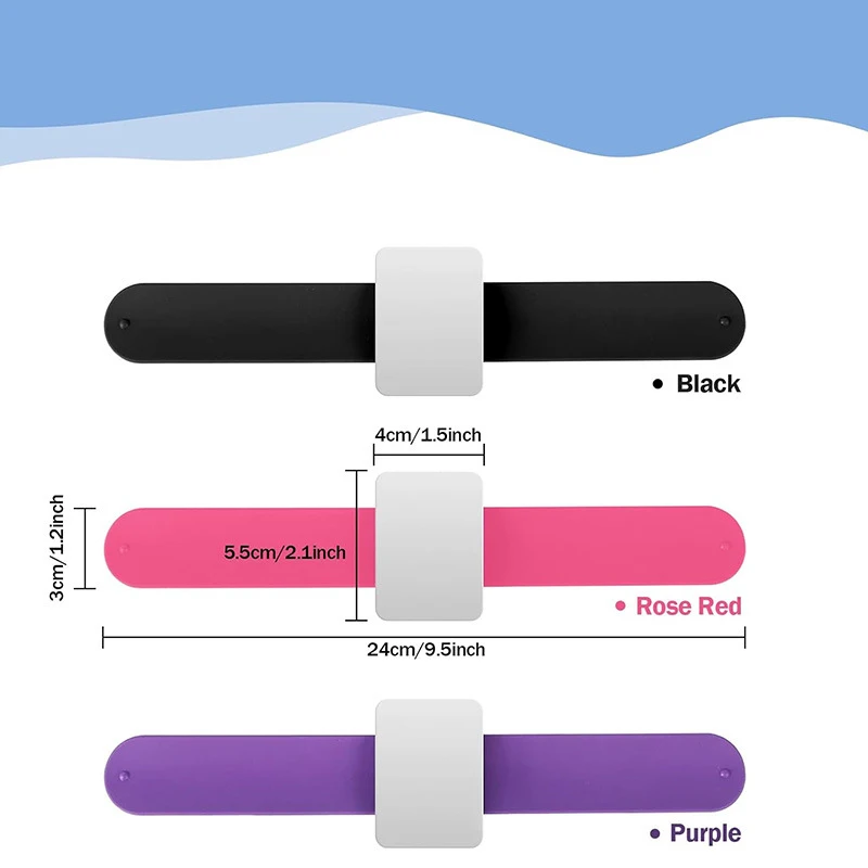 Silicone Magnetic Wrist Pincushion Portable Magnet Pin Holder Essential Sewing Tools for Home Tailors &DIY Handcraft Enthusiasts