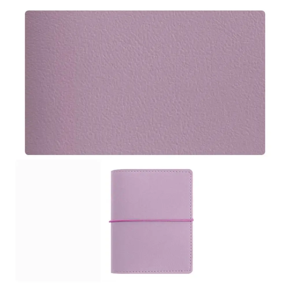 Simple M5 Loose Leaf Notebook PU Leather 50 Sheets Mini Pocket Notebook Schedule Planner DIY Binder Notebook School