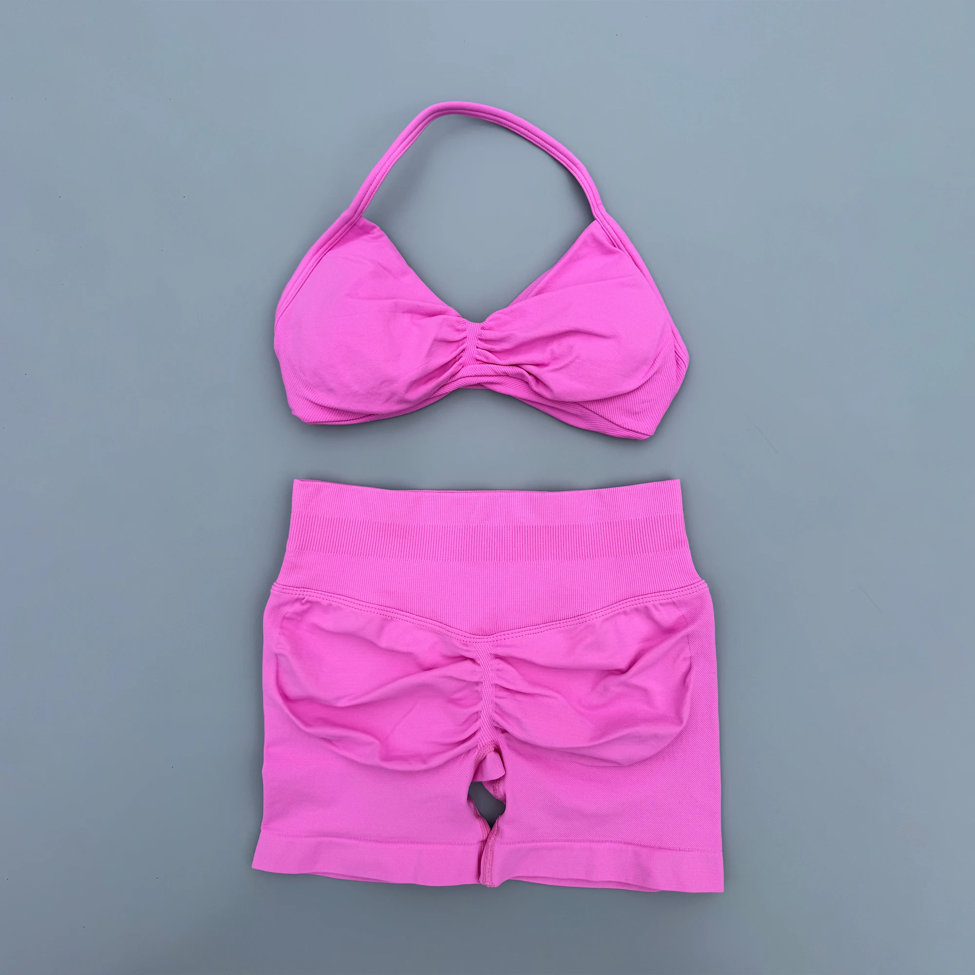 2 Piece Sports Gym Set Strappy - огляд і ціна Yoga Fitness Kleidung