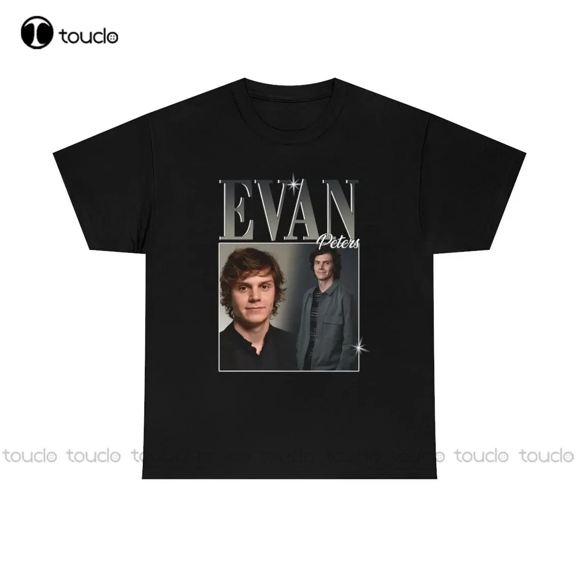 Evan Peters Tee Graphic T Shirt Custom Aldult Teen Unisex Digital Printing Tee Shirts Funny Art Streetwear Cartoon Tee Xs-5Xl