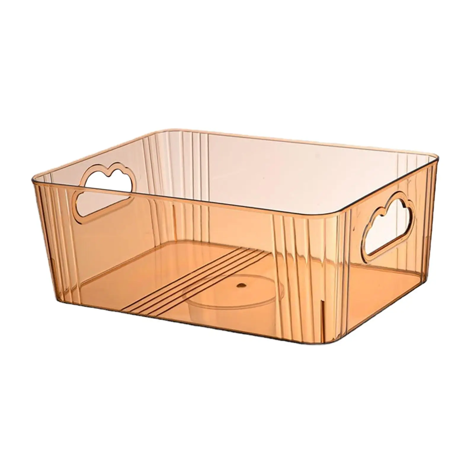 Bathroom Storage with Hollow Out Handles Cosmetics Case Table Organizers and Storage for Drawing Room Hotel Apartment