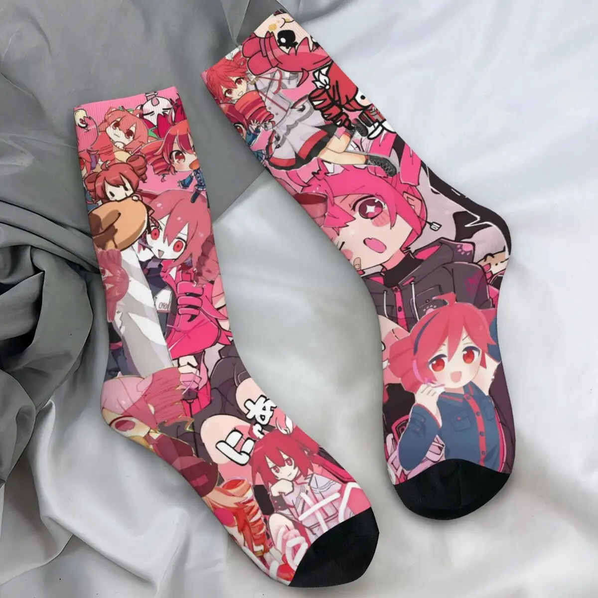 الكبار الرجال الجوارب بيرتو بوتيتو أنيمي Kasane تيتو الظاهري المغني جوارب الخريف متوسطة جوارب ناعمة تسلق المضادة للانزلاق الجوارب