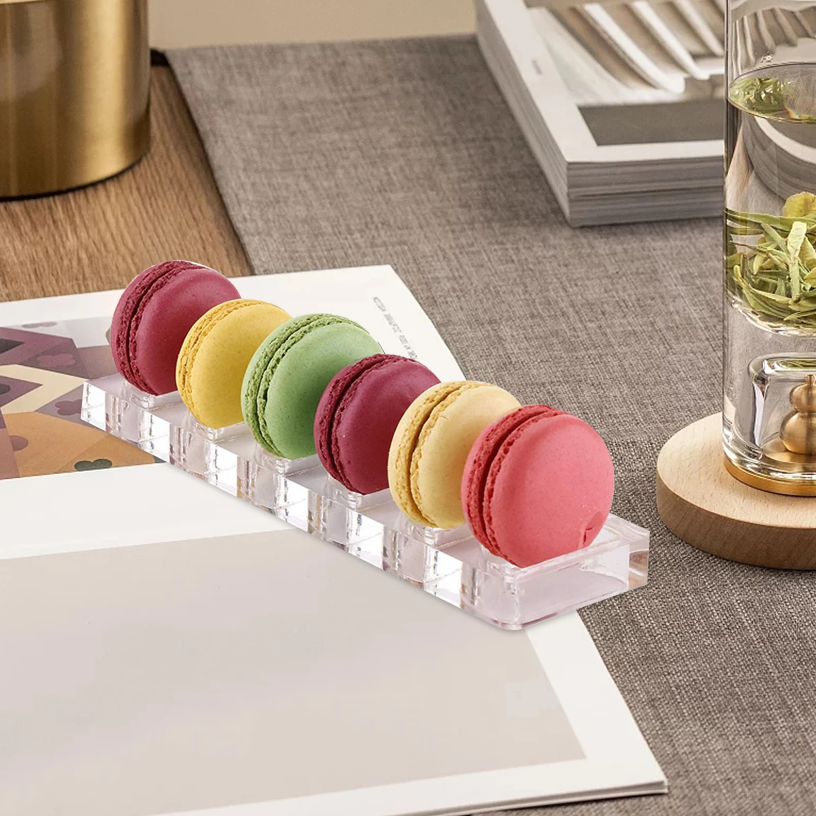 Macaron Display Holder Versatile Cupcake Stand for Parties Birthday Sandwich Display Holder for Serving Snacks Donuts Bread