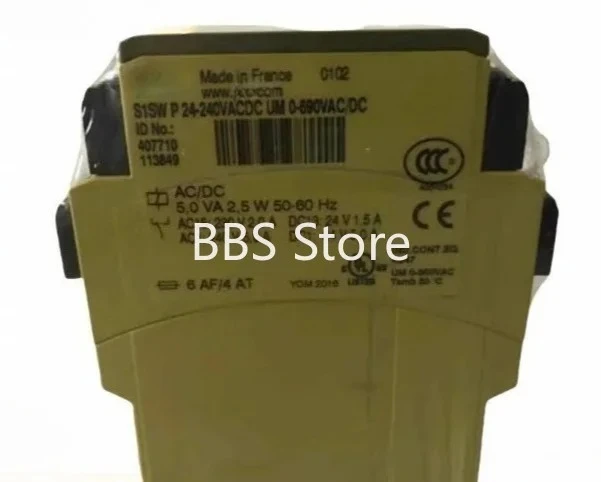 S1SW P 24-240VACDC 407710 Safety Relay Module