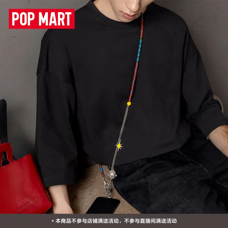 

Official Authentic Pop Mart Mega Space Molly Hello Moon Multi Functional Phone Lanyard Anti Lost Neck Strap Blind Box Cute Gifts