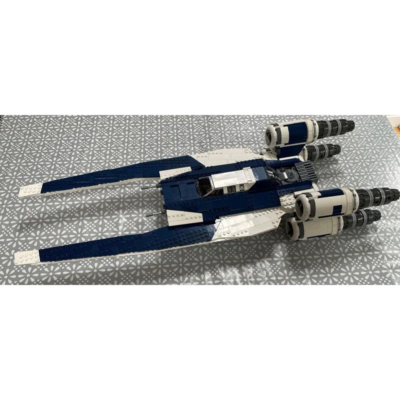 MOC-120702 Rogue One - UT-60D U Wing minifigura escala ladrillo modelo 1796 PartsMOC juguete para regalo de cumpleaños creativo para niños y niños