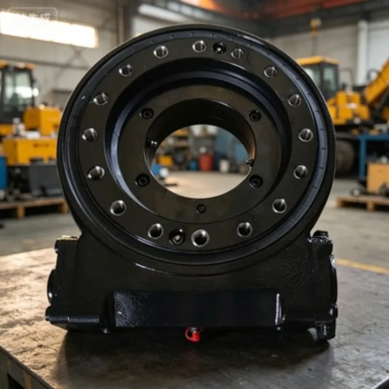 High Precision Industrial Fence Type Slewing Drive Worm Gear Rotary Reducer Heavy Duty Turntable for Solar Tracking Engineering