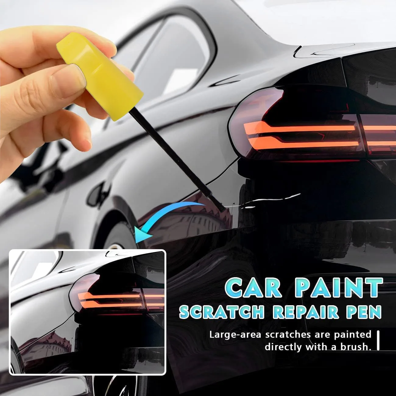 For MG ZS 2020 2021 2022 Car Scratch Repair Pen Car Paint Repair Artifact Trace Filling Remover Car Paint Care Car Accessories