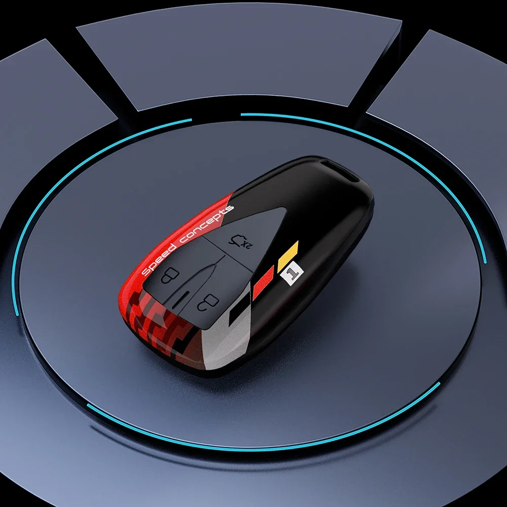 

Graffiti Car Key Case Cover For Changan CS35PLUS CS35 Plus CS55 PLUS CS75 PLUS Eado UNI-T UNI K Oushang X5 X7 EV 2019-2022