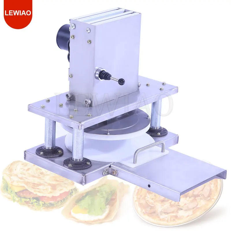 

New Pizza Dough Flattening Machine Electric Egg Pancake Flattening Equipment Pastry Spring Roll Press