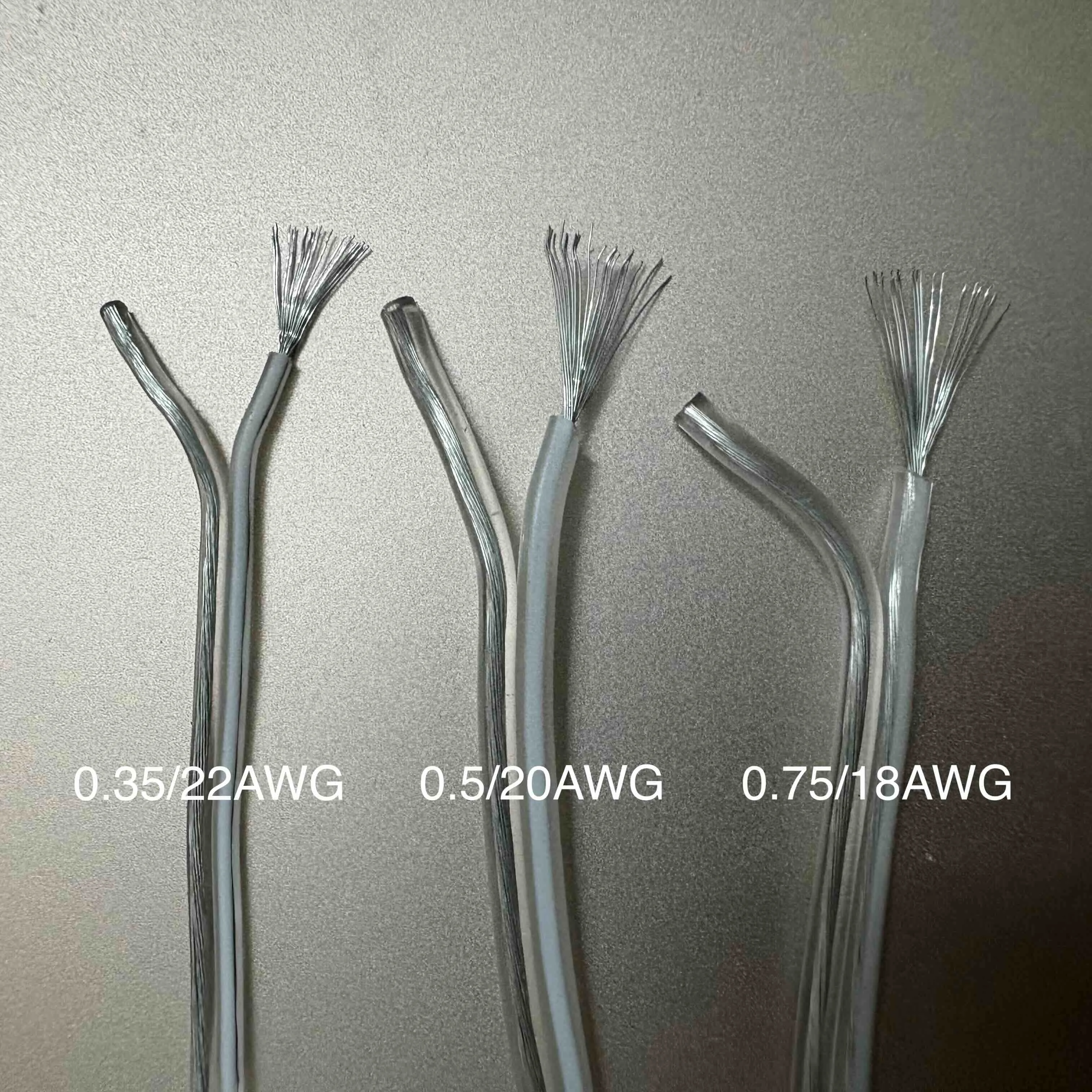 100M Led Electrical Wire 22AWG 20AWG 18AWG 2Pin LED Neon Light Welding Silver Wire Middle Connector For 12V Neon Lamp Soldering