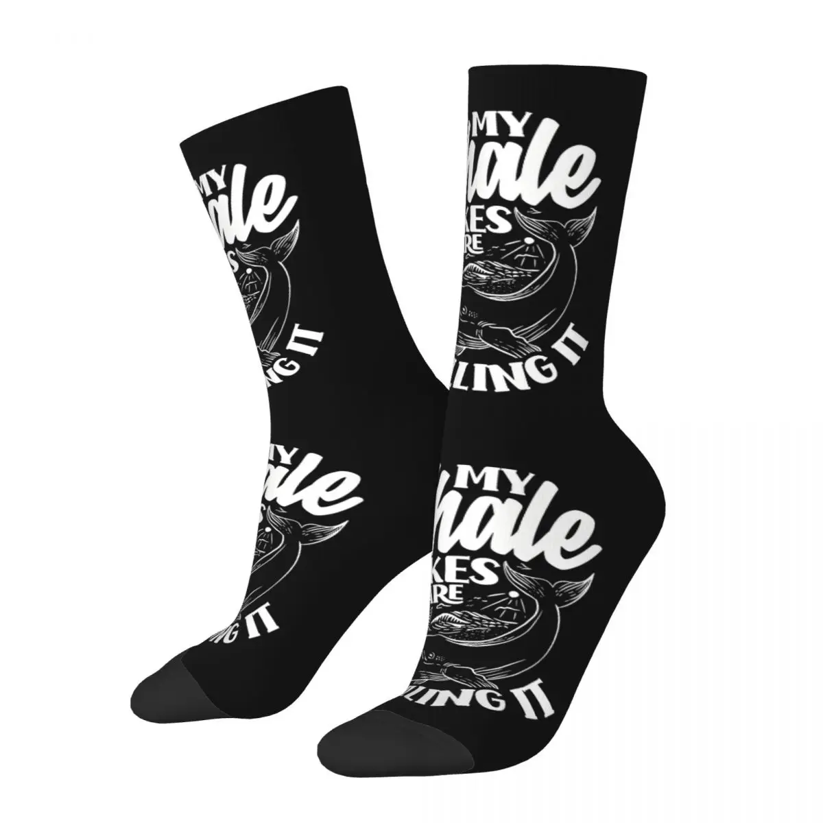 Marine Biology Sock Printed Man Polyester