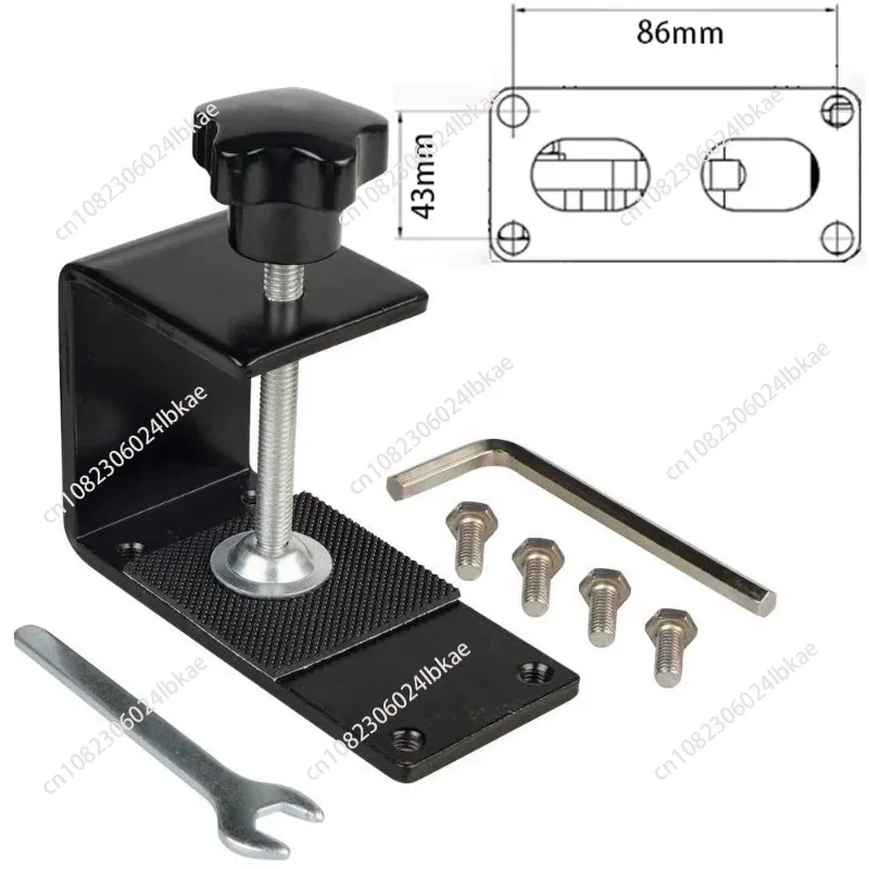 For Racing game simulator handbrake gear adapter plate desktop bracket folding rack seat handbrake adapter plate