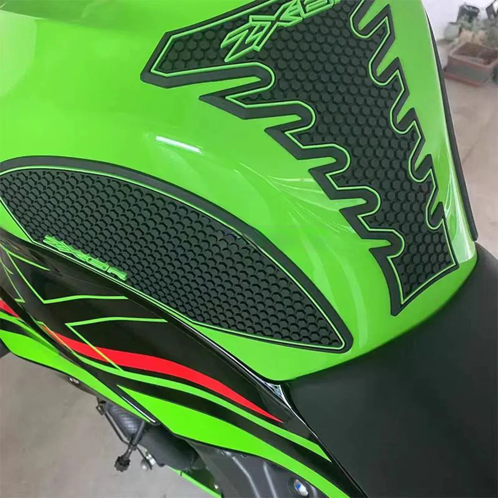 tank pad 2024 ZX6R For Ninja ZX6R ZX 6R 2019-2024 Side Decals Anti Slip Tank Pad Stickers