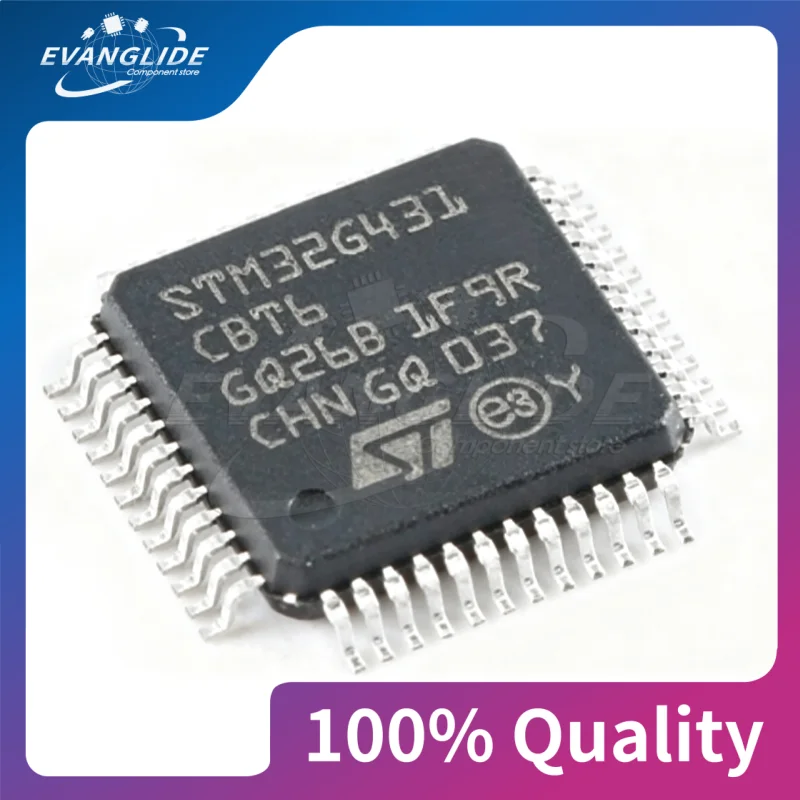 1 PCS/LOT STM32G431CBT6 LQFP-48 ARM Cortex-M4 32BIT MCU