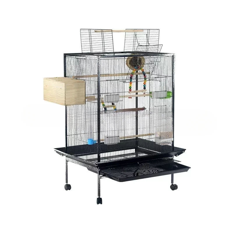 Iron Rabbit Bird Cages Myna Budgerigar Luxury Large Size Stand Breed Bird Cages Breed Dedicated Vogelhuisje Pet Products