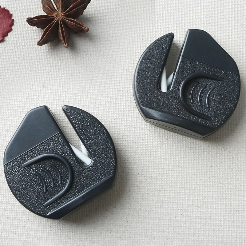 Mini Portable Knife Sharpener Kitchen Household Handheld Grindstones Convenient Quick Whetstone Multifunction Sharpeners image 5