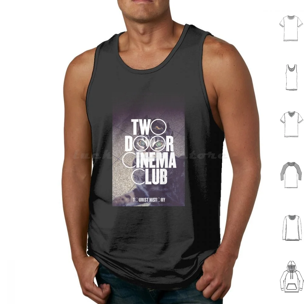 

Kitty Cinema Club Tank Tops Print Cotton Two Door Cinema Club Band Indie Tourist History Music