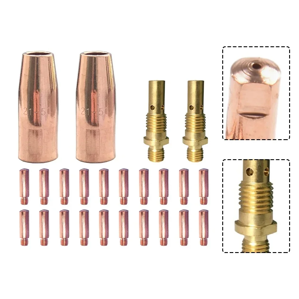 Specifications Accessory Kit Brass Compatible For Magnum L Enhances Welding Performance Gas Diffusers Gas Nozzles