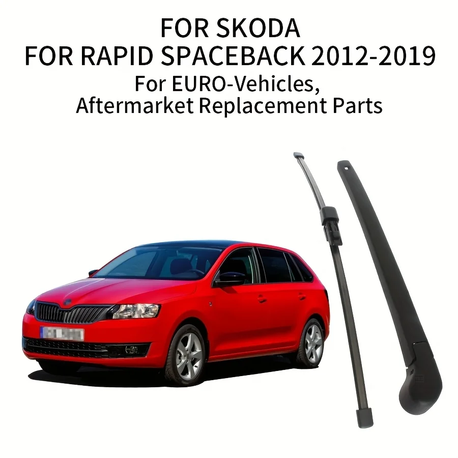 لسكودا رابيد Spaceback 2012-2015-2019 هاتشباك الخلفية ممسحة الزجاج الأمامي شفرة الذراع #1
