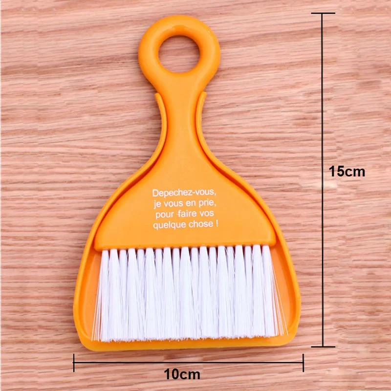 Mini Table Brush Small Broom and Dustpan Set Tools Garbage for Home Cleaning Dust Sweeper Shovel Remover Plastic Picks Crumbs