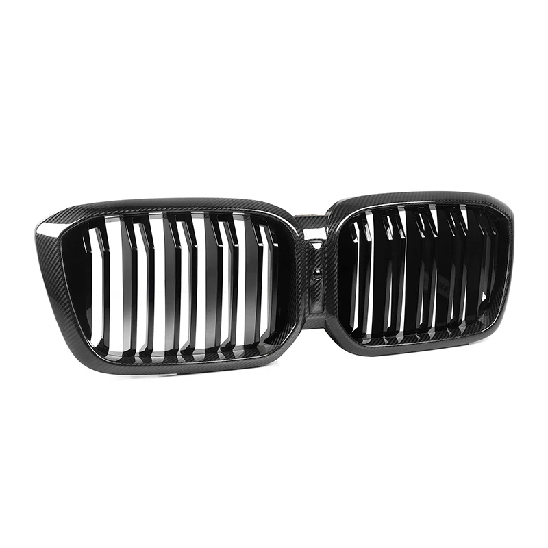 F97 Grill Front bumper grille Dry Carbon Fiber Front Air Inlet parts auto parts For BMW X3 G01 X4 G02 LCI X3M F97 2022+F97 Grill