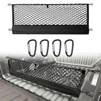 Red elástica para maletero de coche, organizador de carga, almacenamiento para Chevy Silverado GMC Sierra, bolsillo de red de malla tretchable para coche