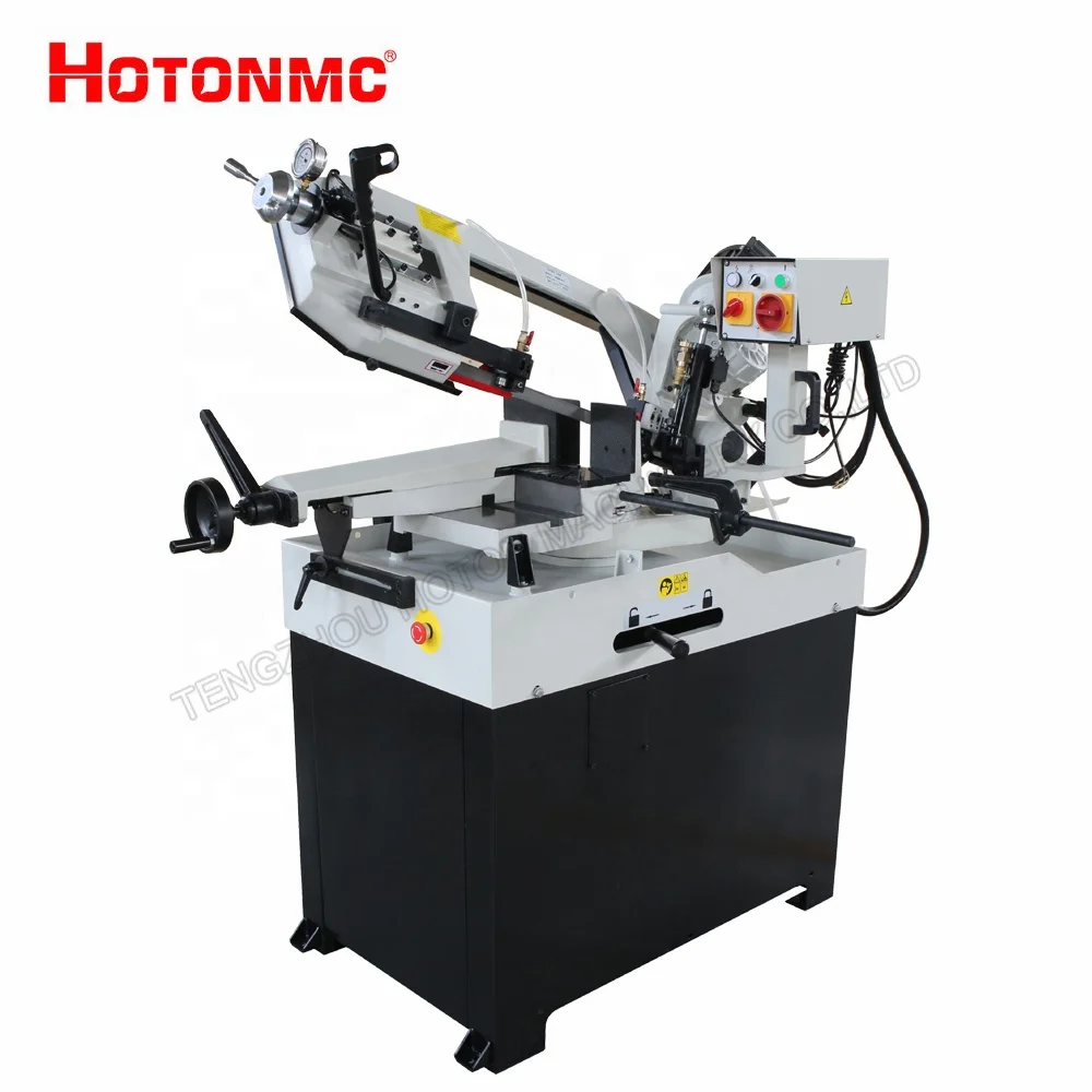 Portable Mini Metal Cutting Band Saw Machine G5025 With 10'' Saw Blade Manual Tension New Condition Gear As Core Component