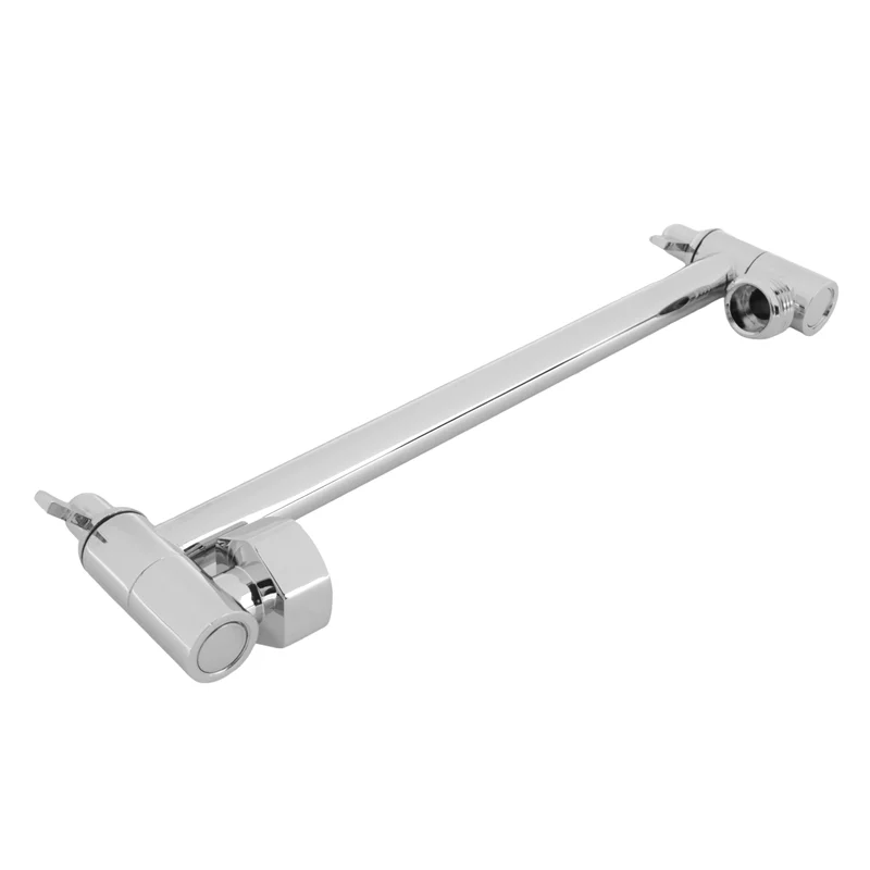 

A88Z Shower Arm Extension, Arm Extender,Adjustable Height Shower Head Arm,Brass Shower Head Extension Arm,High Polished Chrome F