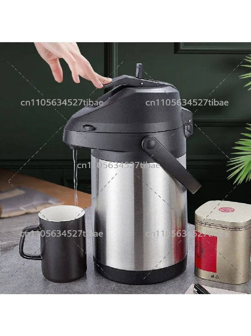 Stainless Steel Hot Cold Drink Dispenser, Coffee Urn Thermos for Parties