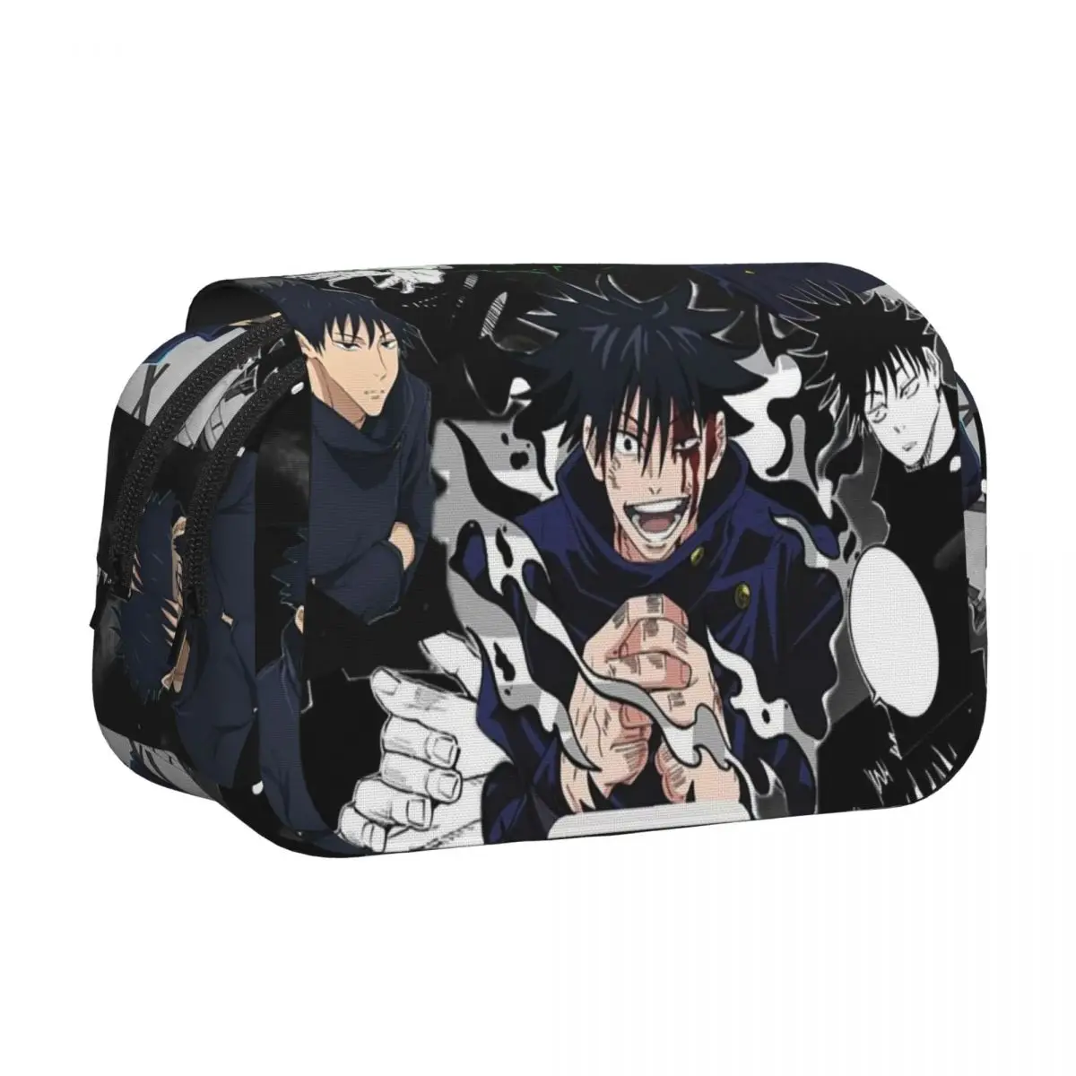Megumi Besto Friendo Jujutsu Kaisen Sukuna Anime Pencil Cases Pen Holder Hard Shell Leather  Pen Box Pencil Bag for Kids Gifts
