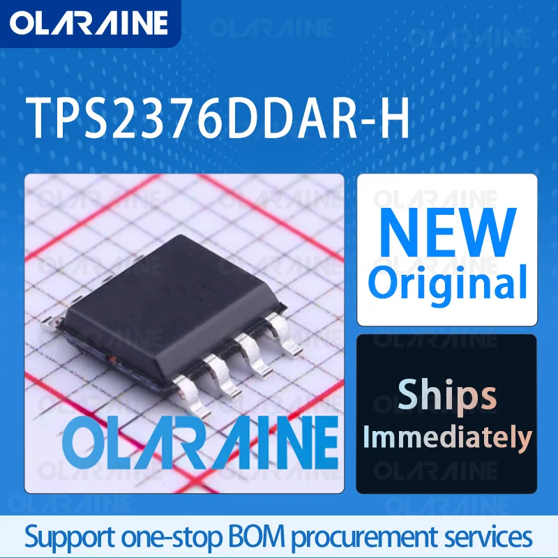 

1/5/10Pcs TPS2376DDAR-H SOP-8 original ic chip Power switch IC - POE/LAN RoHS Voltage 57 V Current 240 uA