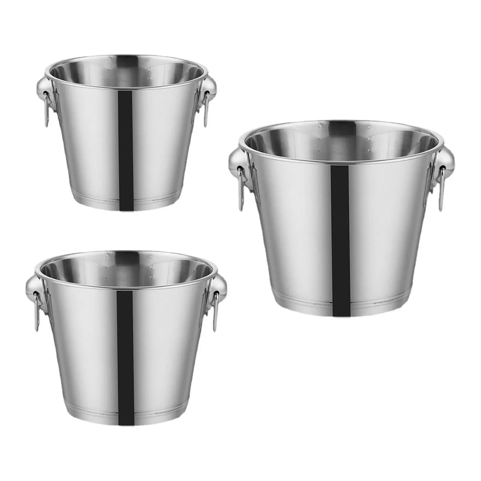 

Insulated Ice Bucket Large Capacity with Handle for Kitchen Party Home Use