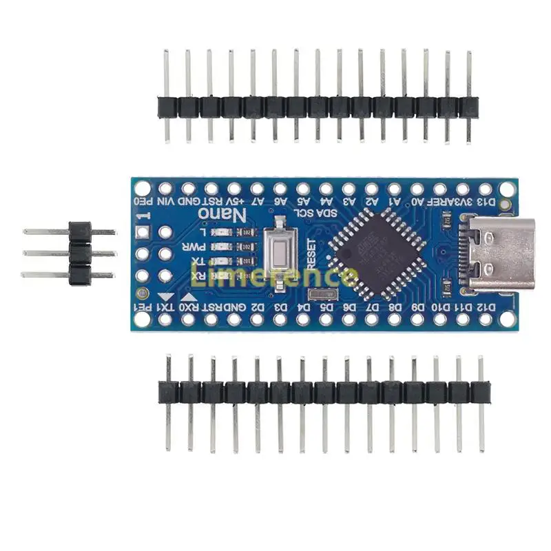 Mini/Type-c/MicroUSBNano 3.0 dengan Bootloader Kompatibel dengan Pengontrol Nano UNTUK Arduino CH340 Driver USB 16Mhz ATMEGA328P