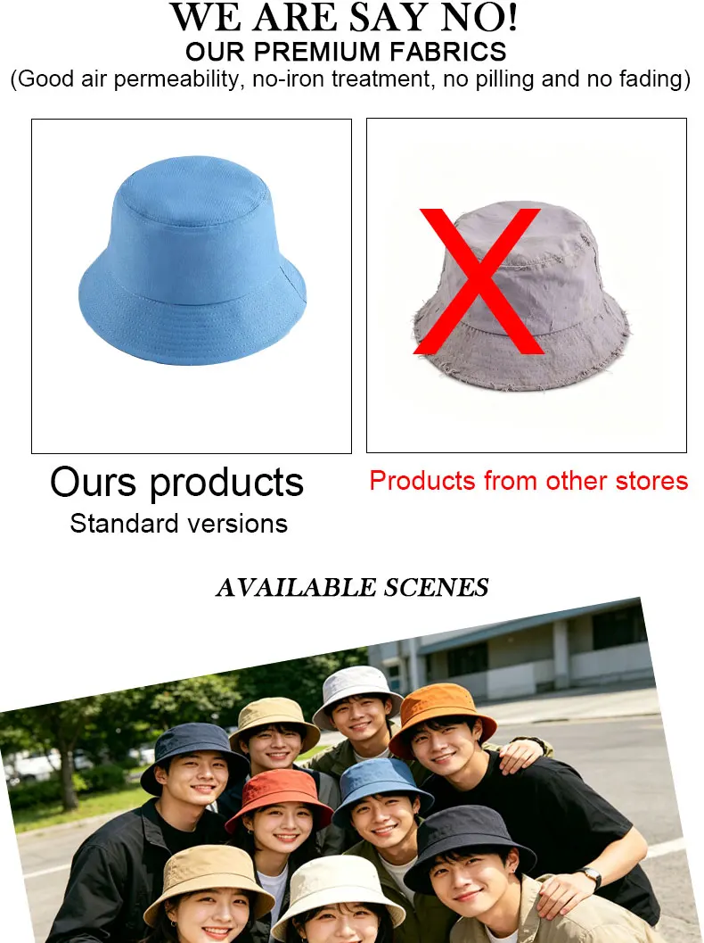 Hut mit individuellem Logo, Fischerhut, Kinder-Fischerhut, personalisierte bestickte Logo-Bucket-Hüte, Kinder-Flachhut, Sonnenhut – Detail 7
