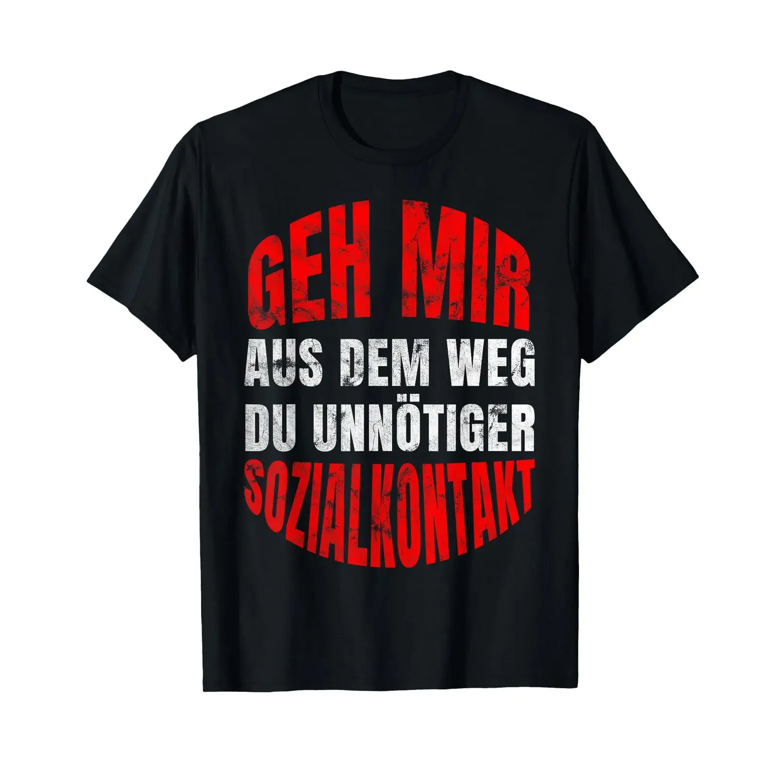 Get Out of My Way You Unnecessary Social Contact T Shirt vintage Washed homme designer clothes Top For Everyday Wear Soft