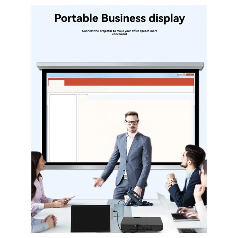 Адаптер-концентратор 4K HD, устройство чтения карт памяти SD и TF/Micro SD — совместимый адаптер-сплиттер для чтения SD/TF