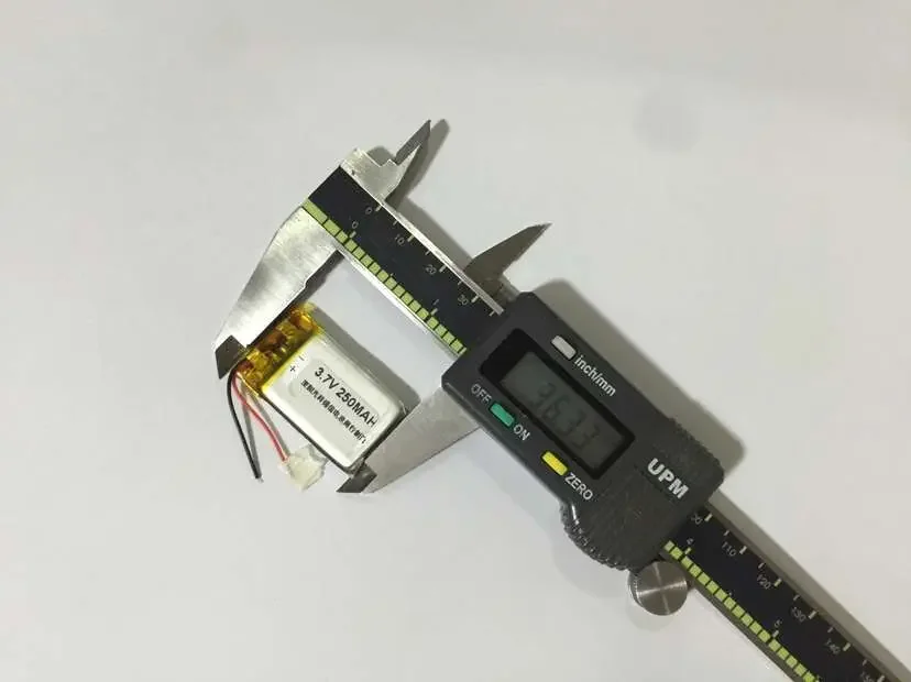 Baru kapasitas penuh 3.7V polimer lithium 402035 042035 250MAH MP4/peralatan/radio mini baterai Li-ion isi ulang