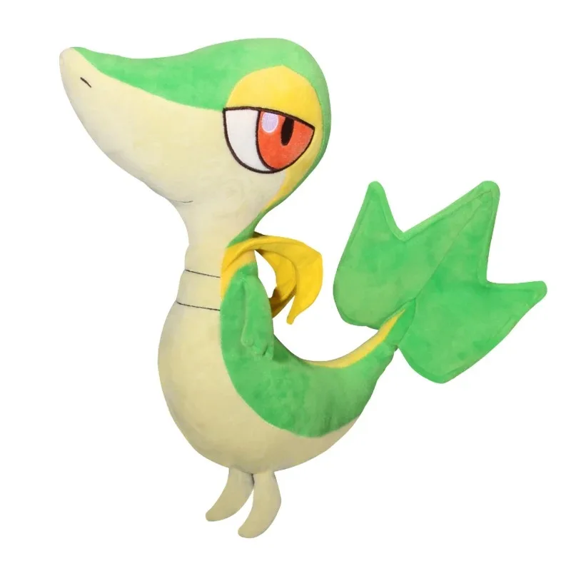 Jouet en peluche Pokemon Snivy Anime, beurre Kawaii, peluche de salle, oreiller en peluche doux, décoration de chambre, cadeau d'anniversaire et de Noël pour enfants, 40cm