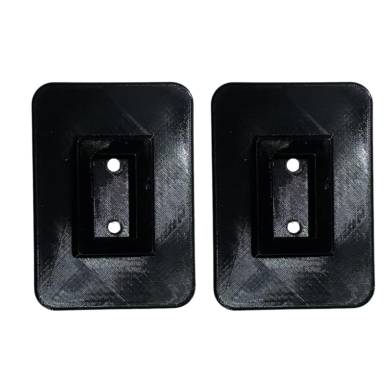 2 peças de suportes para toldo de RV, suportes de pedal para toldo, placas de base para toldos Thule Omnistor e Fiamma, acessórios para toldos.