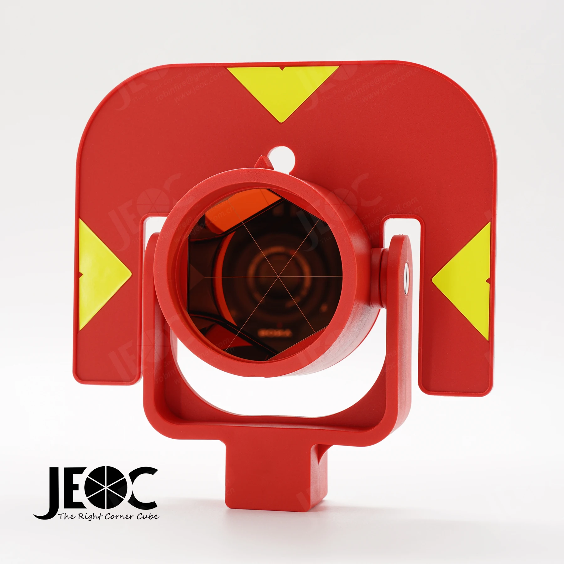 Prisma reflectante JEOC GPR111, Reflector topográfico para sistema de estación Total Leica, accesorios, topografía, topografía terrestre